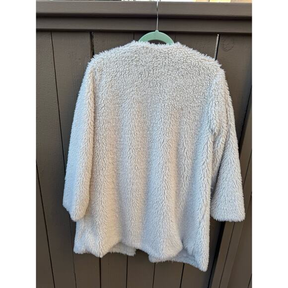 White Furry Democracy Jacket - Picture 11 of 11